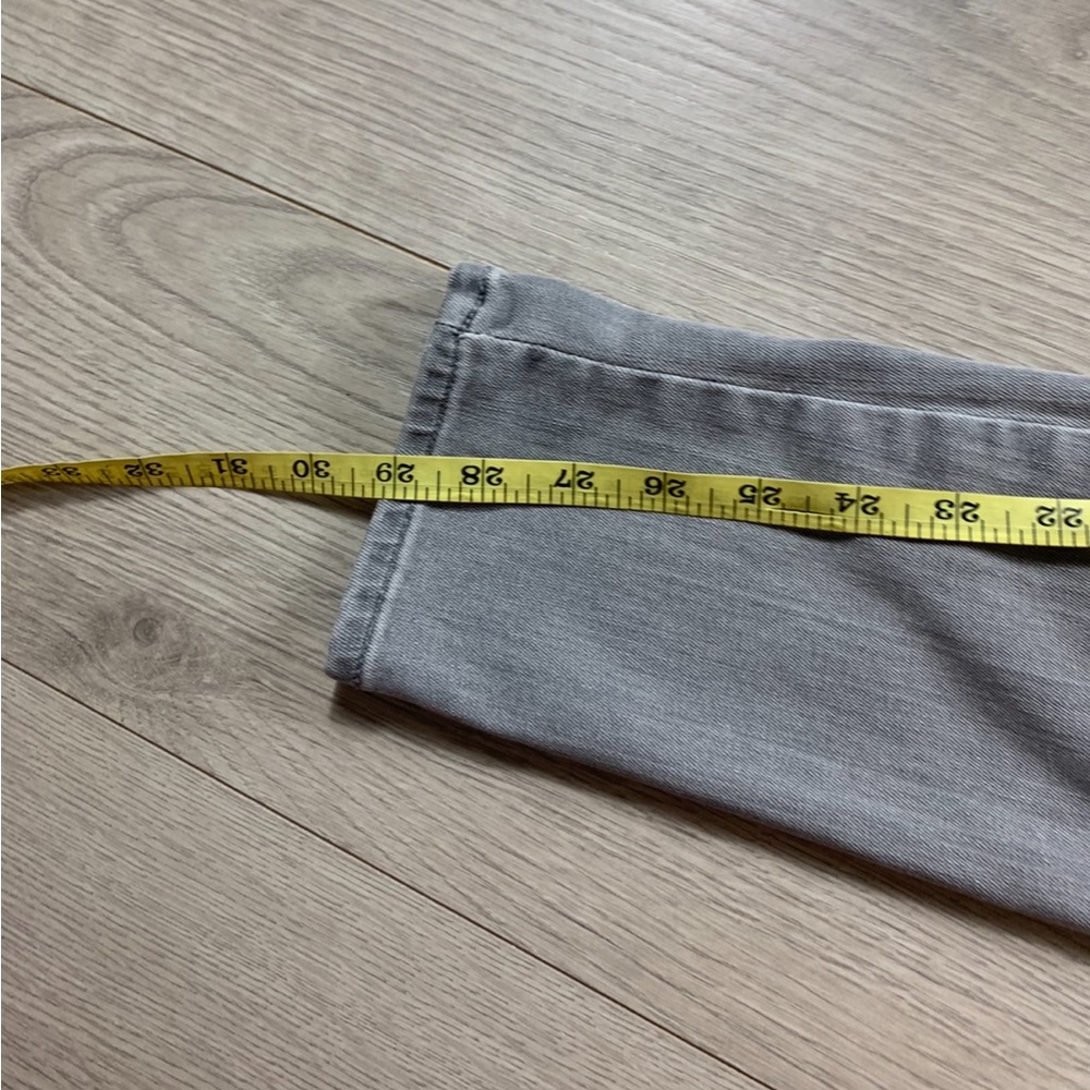 Vince Grey Skinny Seamed Stretch Legging Jeans - Picture 15 of 16
